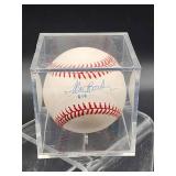 Autographed Baseball by Northern Great League "Ila Borders" No COA