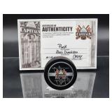 NHL Hockey Puck Autographed by Future HOF Washington Capitals Great "Alex Ovechkin" with COA