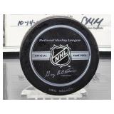 NHL Hockey Puck Autographed by Future HOF Washington Capitals Great "Alex Ovechkin" with COA