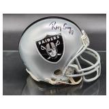 Autographed Mini Helmet by Oakland Raiders Great HOF "Ray Guy" No COA