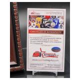 Autographed Framed Photo by HOF Great New York Yankees "Whitey Ford" with COA