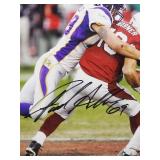 Autographed 8 x 10 Photo by Minnesota Vikings HOF Great "Jared Allen" No COA