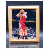 Autographed Picture by Houston Rockets HOF Great "Yao Ming" No COA