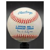 Autographed Baseball by Minnesota Twins HOF Great "Kent Hrbek" No COA