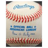 Autographed Baseball by Minnesota Twins HOF Great "Kent Hrbek" No COA