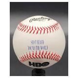 "Shot Heard Around the World" Autographed Baseball by "Ralph Branca & Bobby Thomson" No COA