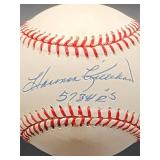 Autographed Baseball by Minnesota Twins HOF Great " Harmon Killebrew " No COA