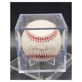 Autographed Baseball by Minnesota Twins Great " Johan Santana " No COA
