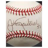 Autographed Baseball by Minnesota Twins Great " Johan Santana " No COA