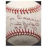 Autographed Baseball by Milwaukee / Atlanta Braves HOF Great "Phil Niekro" No COA