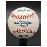 Autographed Baseball by Milwaukee / Atlanta Braves HOF Great "Phil Niekro" No COA