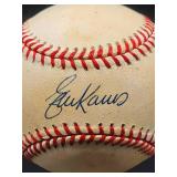 Autographed Baseball by Los Angeles Dodgers Great "Eric Karros" No COA