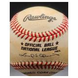 Autographed Baseball by Los Angeles Dodgers Great "Eric Karros" No COA