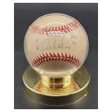 Autographed Baseball by Detroit Tigers HOF Great "Al Kaline" No COA