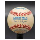 Autographed Baseball by Detroit Tigers HOF Great "Al Kaline" No COA