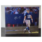 Autographed Photo by New York Giants Great Quarterback "Eli Manning" No COA