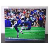 Autographed by New England Patriots Great Cornerback "Malcolm Butler" with COA