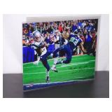 Autographed by New England Patriots Great Cornerback "Malcolm Butler" with COA