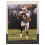 Autographed Photo by Dallas Cowboys Running Back Great "Miles Austin" with COA