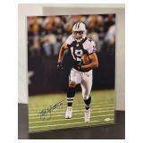 Autographed Photo by Dallas Cowboys Running Back Great "Miles Austin" with COA