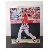 Autographed Photo by Anaheim Angeles Great "Josh Hamilton" No COA