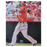 Autographed Photo by Anaheim Angeles Great "Josh Hamilton" No COA