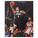 Autographed Photo by Minnesota Timberwolves Great "Ricky Rubio" with COA