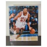 Autographed Photo by Chicago Bulls HOF Great "Scottie Pippen" with COA