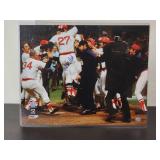 Rare Autographed Color Photo by Boston Red Sox HOF Great "Carlton Fisk" No COA