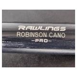 Autographed Bat by New York Yankees Great "Robinson Canó" No COA