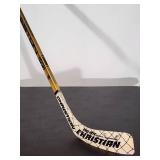 Autographed Hockey Stick by St Louis Blues HOF Great "Brett Hull" No COA