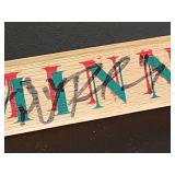 Minnesota Wild 2000 Inaugural Season Team Autographed Hockey Stick No COA