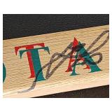 Minnesota Wild 2000 Inaugural Season Team Autographed Hockey Stick No COA