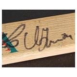 Minnesota Wild 2000 Inaugural Season Team Autographed Hockey Stick No COA