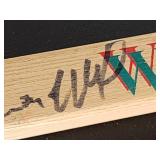 Minnesota Wild 2000 Inaugural Season Team Autographed Hockey Stick No COA
