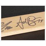 Minnesota Wild 2000 Inaugural Season Team Autographed Hockey Stick No COA