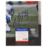 Autographed Photo by Dallas Cowboys Running Back Great "Marion Barber III" with COA