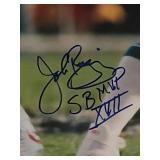 Autographed Photo by Washington Redskins HOF Great "John Riggins" with COA