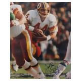 Autographed Photo by Washington Redskins HOF Great "John Riggins" with COA