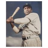 Vintage Framed Poster of the Los Angeles Dodgers HOF Great "Jackie Robinson"
