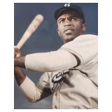 Vintage Framed Poster of the Los Angeles Dodgers HOF Great "Jackie Robinson"