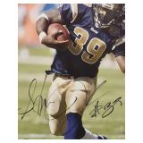 Autographed Photo By St. Louis Rams Great "Steven Jackson" No COA