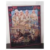 Framed Official Kentucky Derby Poster "Derby Day May 7, 1994"