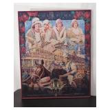 Framed Official Kentucky Derby Poster "Derby Day May 7, 1994"