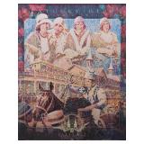 Framed Official Kentucky Derby Poster "Derby Day May 7, 1994"