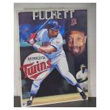 Minnesota Twins HOF Great "Kirby Puckett" Poster