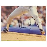 Autographed Photo / Plaque by New York Mets HOF Great "Nolan Ryan" No COA