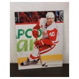 Framed Autographed Photo by Detroit Red Wings Great "Henrik Zetterberg" No COA