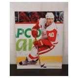 Framed Autographed Photo by Detroit Red Wings Great "Henrik Zetterberg" No COA