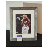 Autographed Photo by Orlando Magic HOF Great "Moses Malone" with COA